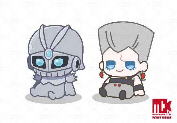スタンドをかわいく描きたくってェ…