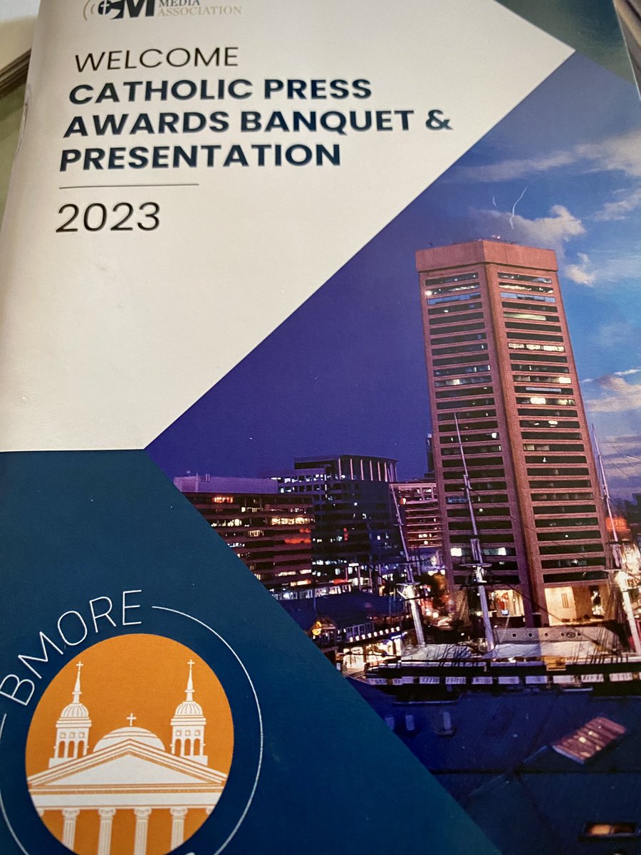 Chazmaniandevyl's tweet photo. My colleagues at @CatholicNewsSvc took home 39 awards from #CMCBaltimore, including the Franny for @bfraze and first place awards in digital media, news, sports, photography and Spanish categories. Congratulations to you all. @carolmaczim @GregErlandson @Cindy_Wooden @CarolGlatz https://t.co/Gl3SP4Gbv1