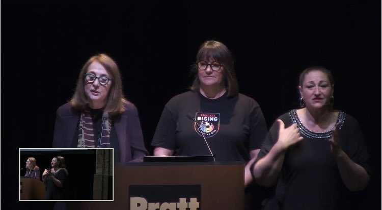 Deeply moving to hear @CathyNDavidson founder &amp; visionary of social justice, education digital studies &amp; HASTAC. Celebrating 20 incredible years of a collaboratory that bridges campus, creative, community divides. Thank you Cathy &amp; all for transformative worldbuilding <a href="/HASTAC2023/">HASTAC 2023 Conference</a>