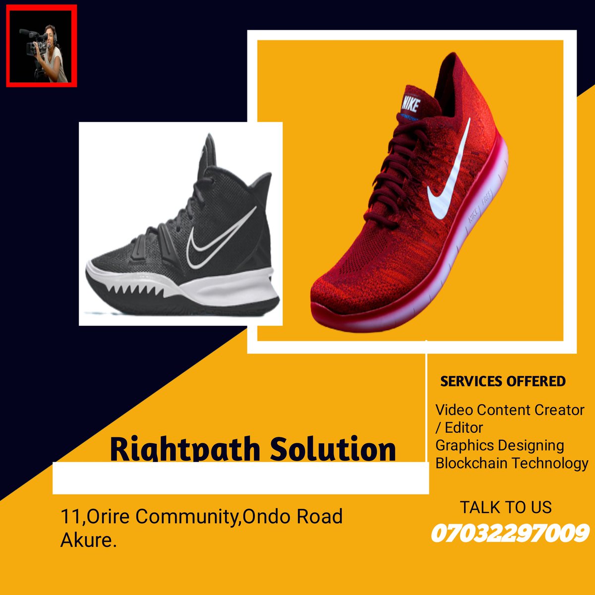 Eri12Isaac's tweet photo. Do you desire your flyer to be designed,products are advertised through video production,events on Blockchain Technology are brought to your table.
#blockchaintechnology #videocontentcreation
#rightpathsolution
#isaaceri https://t.co/ZjpFeQwFlu