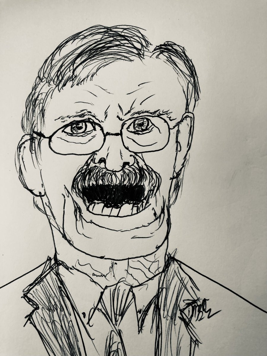 79VWGREENBEAN's tweet photo. @NEWSMAX #politisketch of old
#Warlover #JohnBolton https://t.co/7PMYORlAdy
