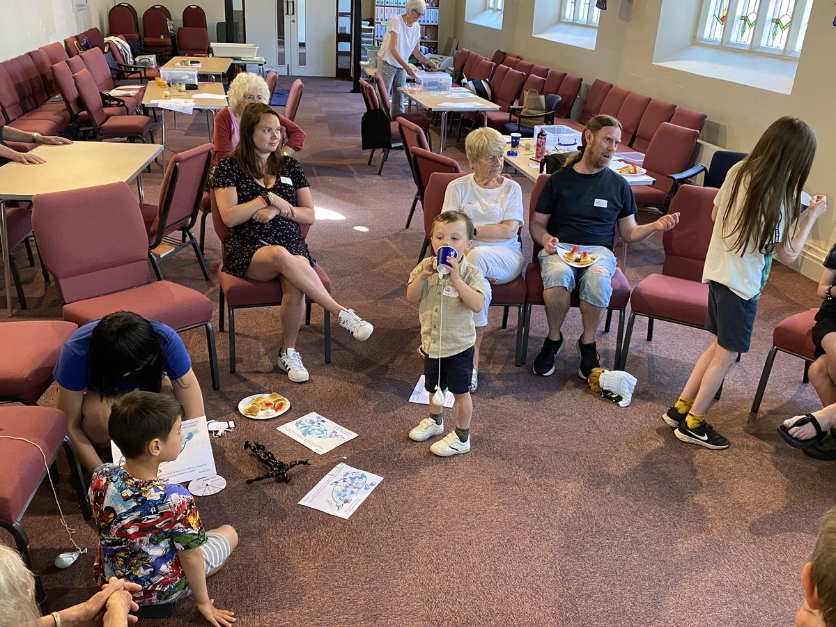 allsaintsmacc's tweet photo. Another fantastic Messy Church at All Saints Macclesfield this afternoon exploring the story of Jonah and the Whale! @MessyChurchBRF @ChesterDiocese https://t.co/IZWK1GRBKl