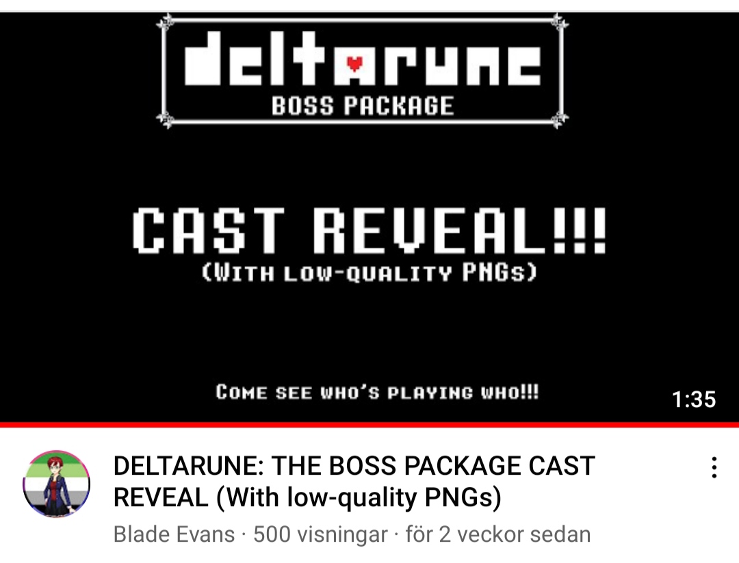 youtu.be/FBZJ0sT_bw8
Lancer:linktr.ee/cel.estial.thi…
Susie:Allevant youtube.com/@allevant8279/…
RouxlsKaard:<a href="/bemtendo/">Bem</a>
K.Round:@HasDoggy
Jevil:@DramaJosh03
King:<a href="/Bub8les/">Bub8les</a> <a href="/oddbrother/">Oddbrother</a> 
Sweet,Cap'n, K_K:
Scarlet youtube.com/@scarletva1208… <a href="/bemtendo/">Bem</a> <a href="/BladeEvansComp1/">Blade Evans</a> 
Queen <a href="/CLin_Creations/">Clara 💙</a>