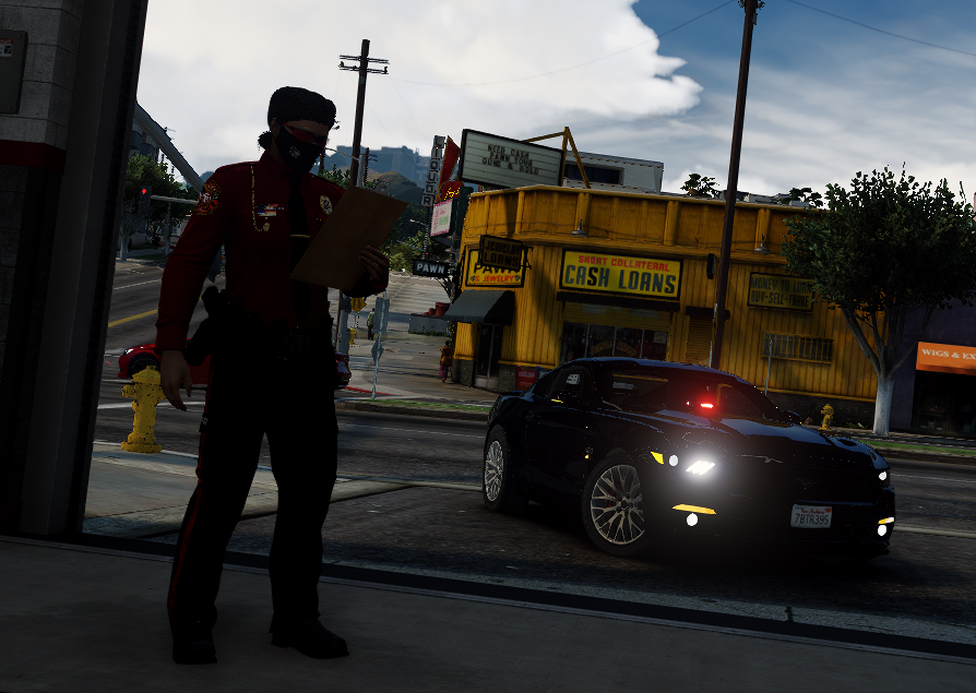 WildfireRP_'s tweet photo. State Fire Marshal is out and about doing commercial building inspections! #WildfireRP #FiveM #GTA5 #RP #Community #WLRP #FireMarshal #RPC #NewCommunity

Photos taken by: C. John @coldalliance1 

- Posted by Wildfire RP Media Team https://t.co/eiYbwXw1LI