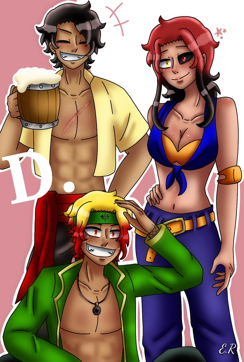 Portgas siblings! (one is adopted 👀) #draw #drawing #OC #originalcharacter #originalcharacters #onepieceoc #originalart #digitalart #digitalpainting #art #digital RECUERDA QUE SI TE GUSTAN MIS DIBUJOS PUEDES PASARTE POR MI PERFIL Y APOYAR CON UN LIKE ^^ ♡