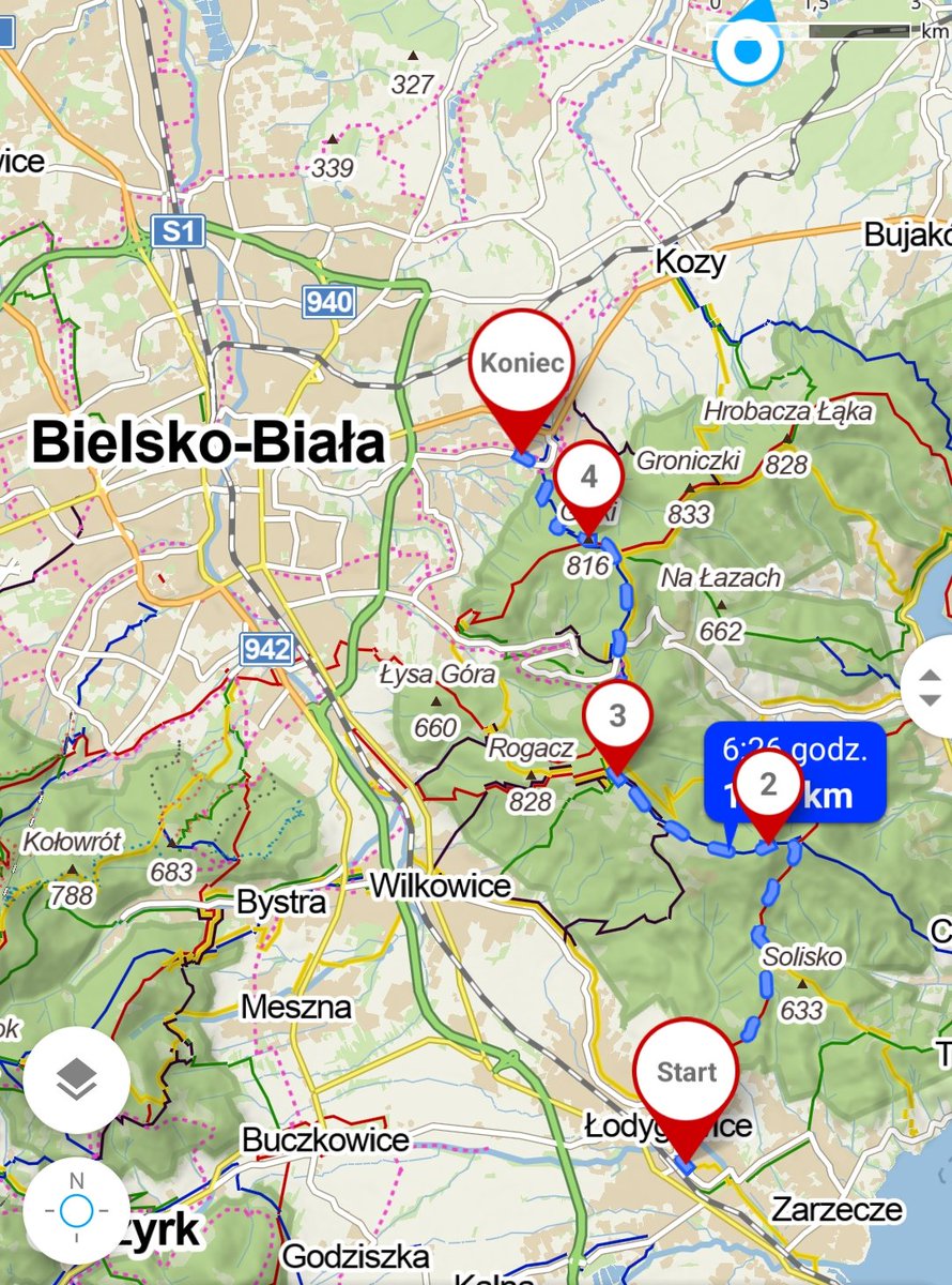 JerzyGozdek's tweet image. Kolejna góra do #KGP zdobyta - szlak na szczyt Czupel w Beskidzie Małym poleca się na kolejową jednodniówkę z Warszawy! :)