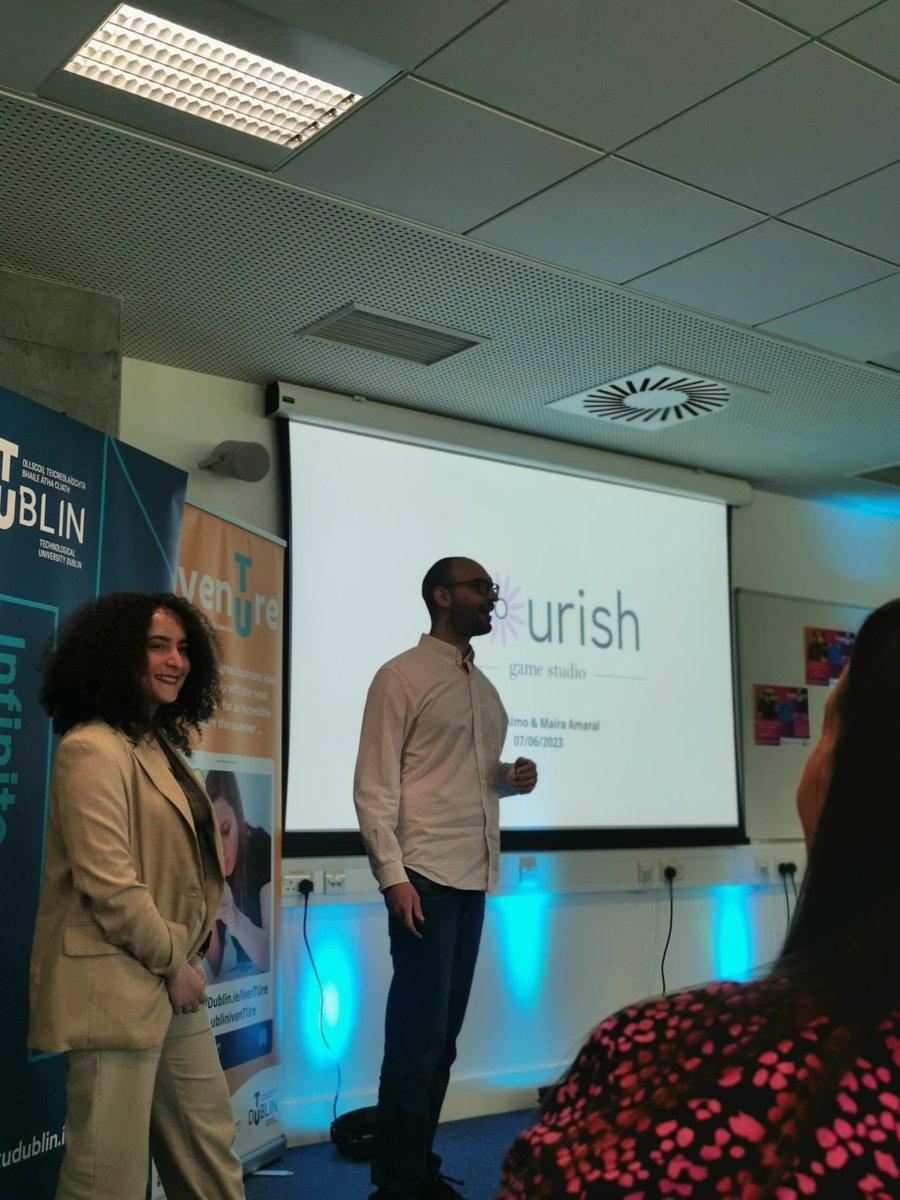 André Almo 👻 (@andrealmo_edu) on Twitter photo Yesterday me and <a href="/MairaAmaral_edu/">Maíra Amaral</a> had the honour to have our project 'Flourish Game Studio' be awarded a 'Highly commended' prize at the <a href="/WeAreTUDublin/">TU Dublin / OT Baile Átha Cliath</a> ivenTUre finals! It was an amazing journey! Yesterday me and <a href="/MairaAmaral_edu/">Maíra Amaral</a> had the honour to have our project 'Flourish Game Studio' be awarded a 'Highly commended' prize at the <a href="/WeAreTUDublin/">TU Dublin / OT Baile Átha Cliath</a> ivenTUre finals! It was an amazing journey!