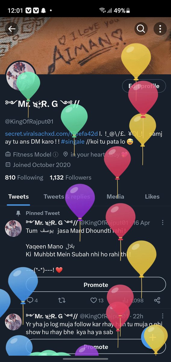 KingOfRajput01's tweet image. Happy wala birthday !
Happy birthday tu me 😭😭

Thank you twitter !
