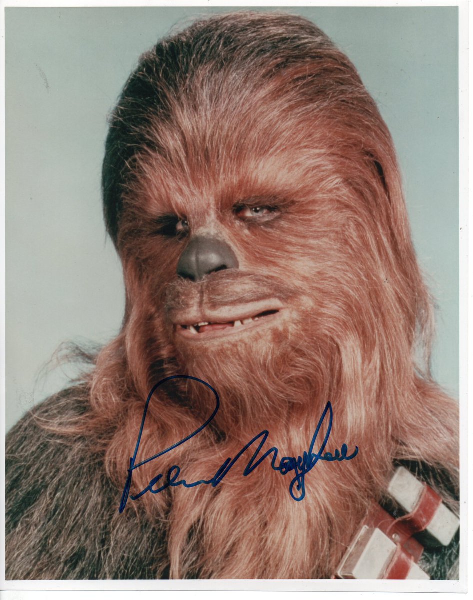 New stock added to https://t.co/thngGardVV
Dave Prowse as Darth Vader in Star Wars Signed Autographed 10x8 Col Photo  
Peter Mayhew as Chewbacca in Star Wars Signed 10x8 Col Photo Autographed https://t.co/yE51DvHQYb