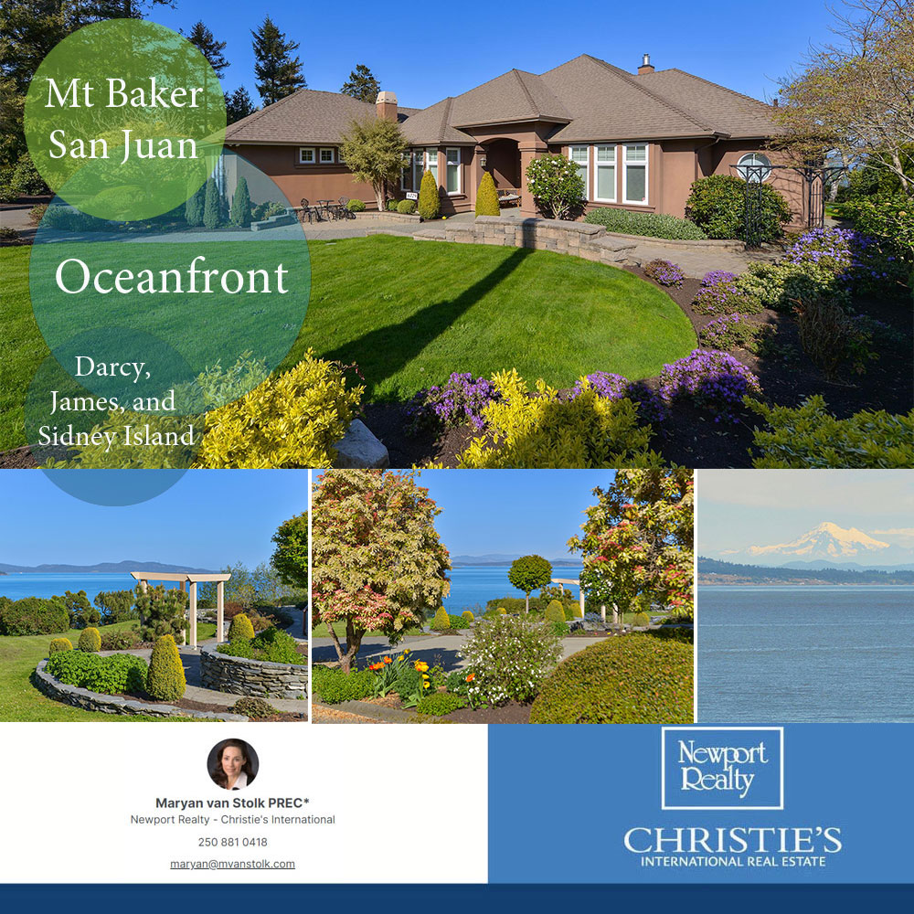 Beautiful Listing with Maryan van Stolk - Stunning 200 feet of Oceanfront with unobstructed views of Mt Baker, San Juan, Darcy, James, and Sidney Island.  #yyjrealestate #yyjrealtor #yyjre #realestate
Click Here: secure.imagemaker360.com/Viewer/96.asp?…