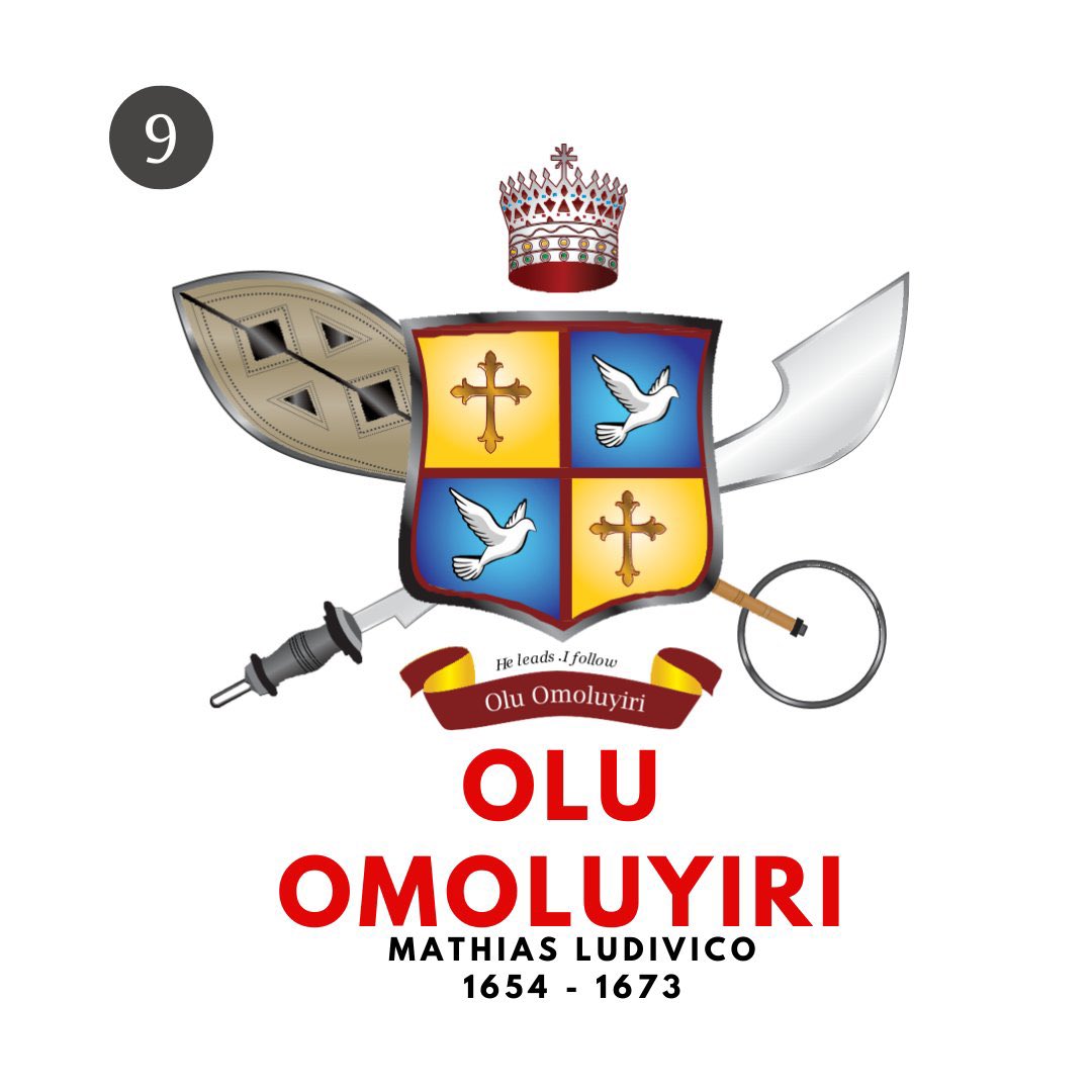 Itsekiri and ilaje/Mahin reconciled after the Mahin War.

𝐎𝐥𝐮 𝐎𝐦𝐨𝐥𝐮𝐲𝐢𝐫𝐢 (1654 to 1674)

Was the first Olu of Warri to sue for peace with the ilaje/mahins officially after the 100years of enmity between the itsekiri’s and ilaje because of the mahin war.

His father Olu…