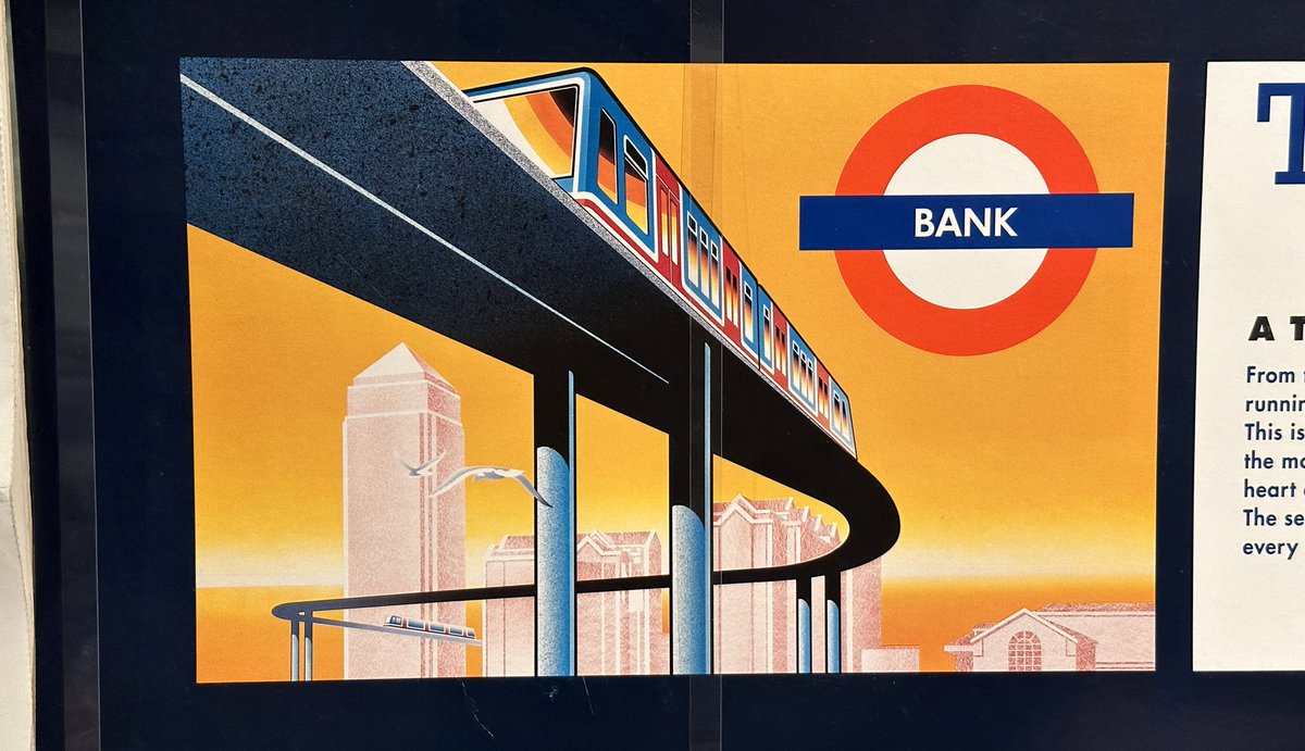 drdan_o's tweet photo. It seems only fair to do Galleries of @MuseumofLondon - starting in reverse order with New Port, New City. The cancelled Panama &amp; Pacific project, a new shed, DLR promotional material and an advert for the Docklands #MoLD20 https://t.co/O7jT5xg7Z3