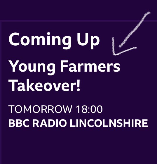 We can’t wait! @LincsYFC takeover @BBCRadioLincs County Lincs on Sunday night 😊