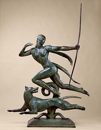 _rjardon's tweet photo. "Diana and a hound" by P. #Manship (1925) #fineart https://t.co/AFKaVGL5kw