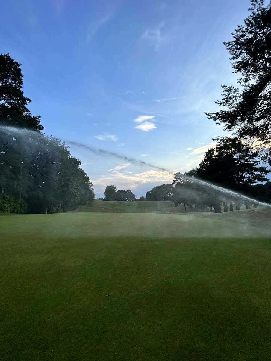 Putting her to bed! 😴💦 Next week could be fun… 🥵 <a href="/CamberleyHeath/">Camberley Heath</a>