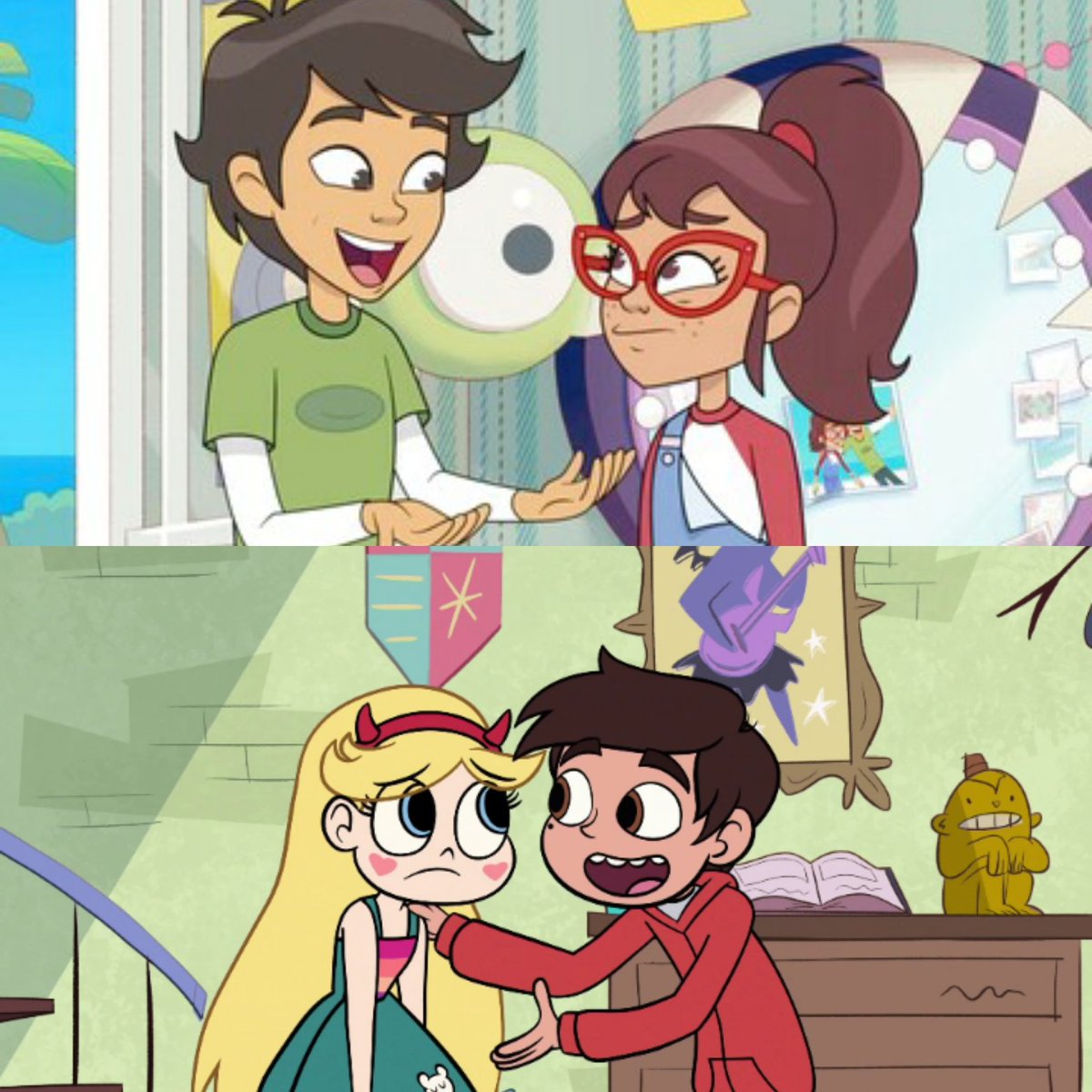Hailey and Scott seriously give me Star and Marco vibes 
#Disney #HaileysOnIt #StarVsTheForcesOfEvil #SVTFOE