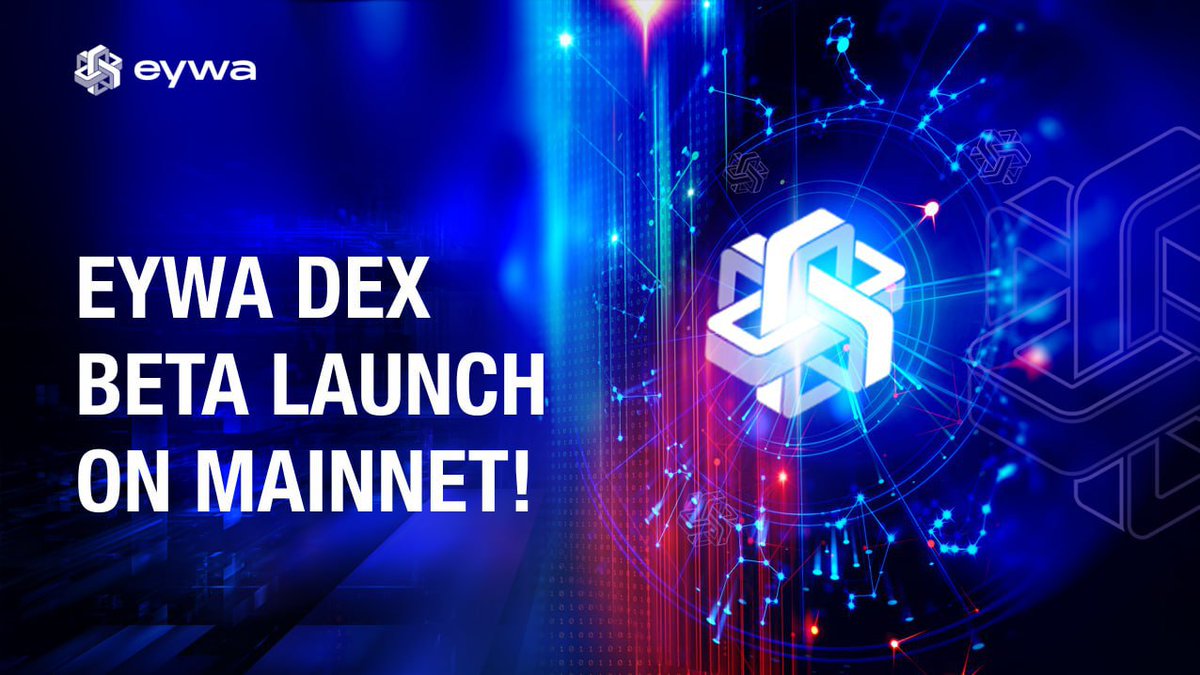 📣 EYWA DEX beta Launch on Mainnet!

🔥 Congratulations on the long-awaited event: we are launching the beta version of EYWA #DEX on #Mainnet!

✨ Currently, EYWA DEX supports the #exchange of stablecoins (#usdt, #USDC, #DAI, and #TUSD) between popular blockchains (#Ethereum,