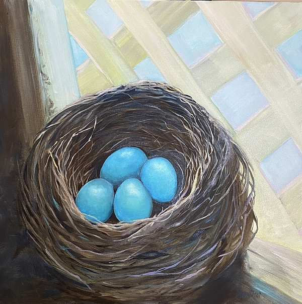 LynnRicci's tweet photo. New artwork for sale! - "Spring Blue" - https://t.co/5dgtzpt32J @fineartamerica https://t.co/2g7VltmSwv