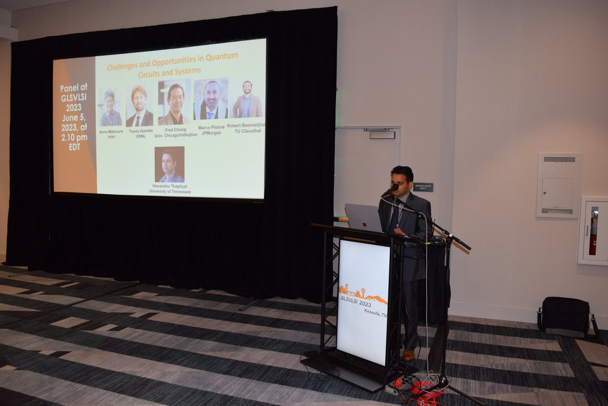 Thapliyal_H's tweet photo. https://t.co/ODw7w3gbye #GLSVLSI 2023 @#Knoxville was a great success, thanks to keynotes, panelists, authors, special session organizers and most importantly organizing committee, steering committee and student volunteers for their great support. https://t.co/qKys4fgCfY