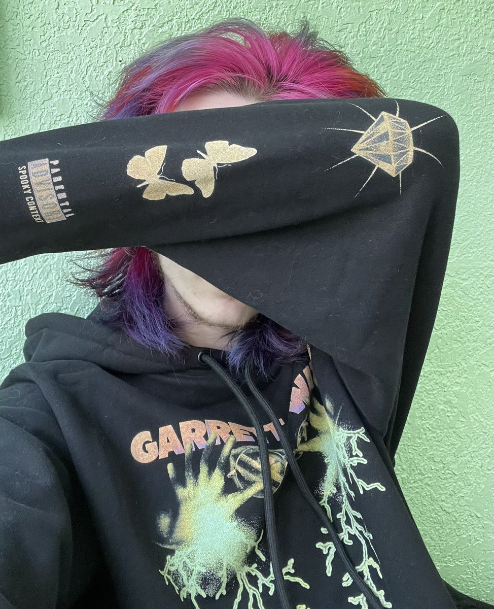 steenk_'s tweet photo. this is all the validation i’ve ever needed. thank you @Garrett_Watts this hoodie gives me good brain itches ✨🧠✨ https://t.co/ZlrtjDbUx0