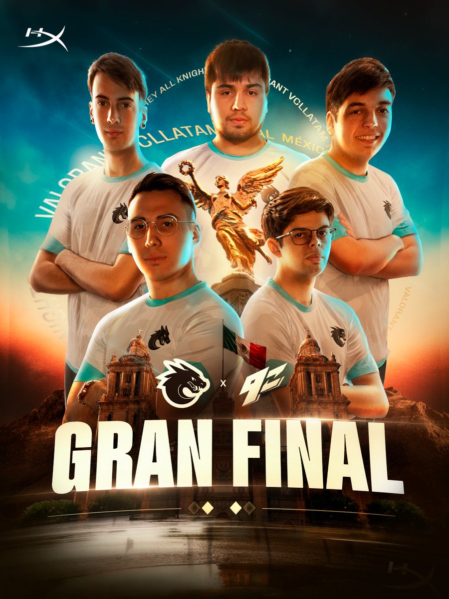 GRAN FINAL EN MX | #VCLlatam 

Todo nuestro esfuerzo, todo nuestro trabajo, todo cobra sentido hoy.

15:00 🇲🇽 17:00 🇨🇱 18:00 🇦🇷