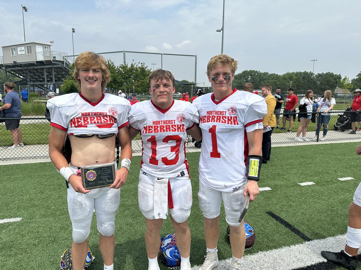 N8M Showing out at Northeast All-Star game <a href="/AidenKuester/">Aiden Kuester</a> <a href="/carsonbloom_/">Carson Bloom</a> <a href="/BEESON_21/">Drew Beeson</a>  Aiden was Offensive MVP Carson Defensive MVP and Drew was the best Teammate for the white side.