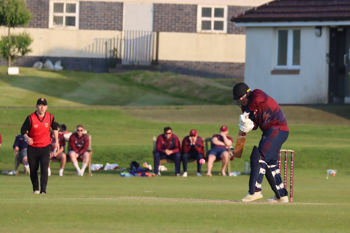 WatsonianCC's tweet photo. What a thrilling finish! 👏 1 run off the last ball of the game saw the 1st XI to 255/9, winning by 1 wicket. Jasper’s 78* was the solid, unwavering foundation for a nail-biting victory against @StewMelCC. What a game! #BleedMaroon #Cricket #Thriller https://t.co/KoiuGgyaPV