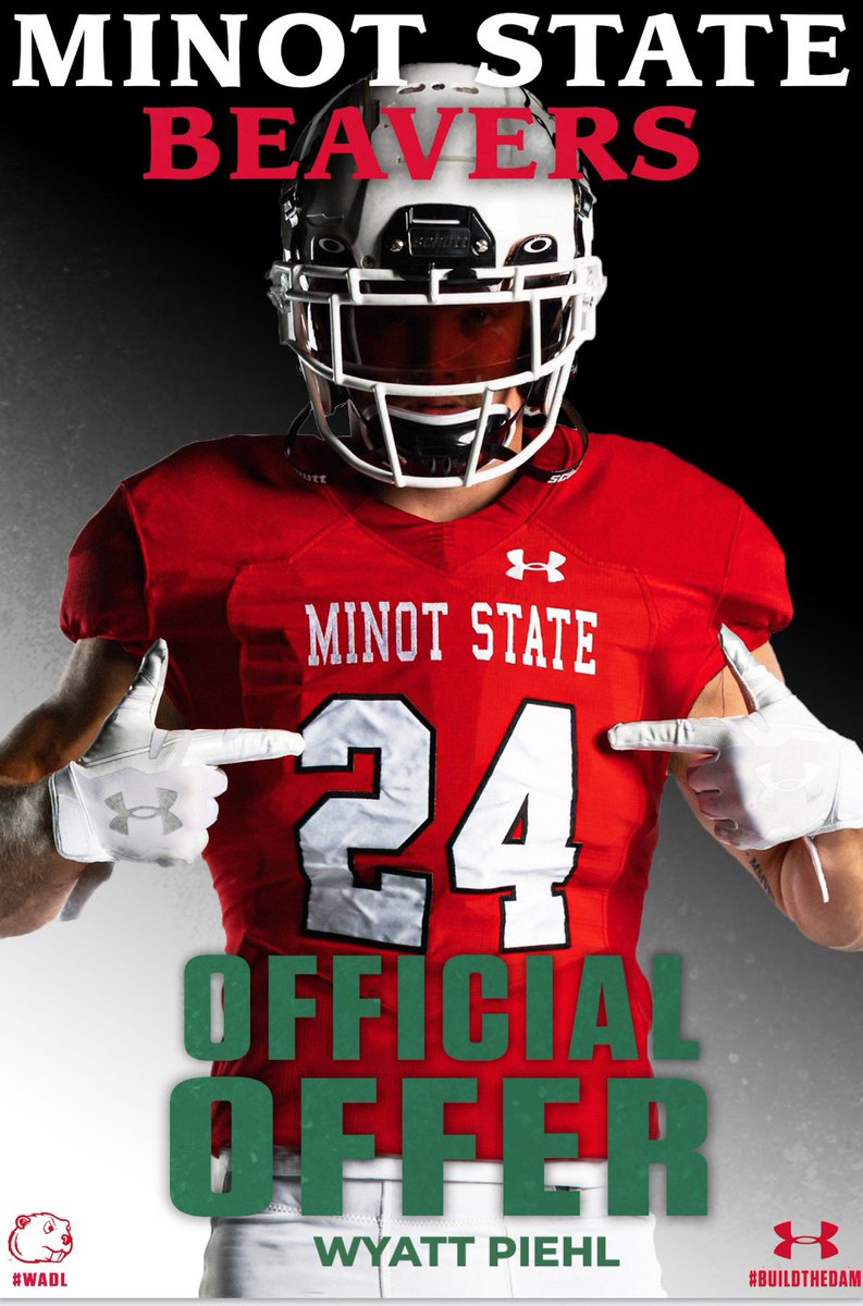 Wyatt Piehl (@wyattpiehl) on Twitter photo After a great 7on7 I’m excited to announce that I have received my first offer from <a href="/MSUBeaversFB/">Minot State Football</a> <a href="/coachshields/">Ian Shields</a> <a href="/CoachFam/">Coach Mike Famiglietti “Fam”</a> After a great 7on7 I’m excited to announce that I have received my first offer from <a href="/MSUBeaversFB/">Minot State Football</a> <a href="/coachshields/">Ian Shields</a> <a href="/CoachFam/">Coach Mike Famiglietti “Fam”</a>