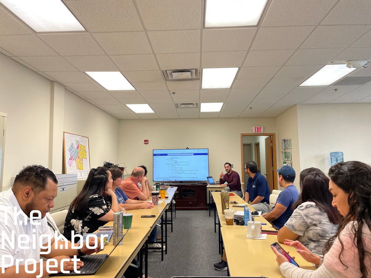 tnpaurora's tweet photo. OurOur last staff meeting was great! We welcomed a new staff member and had lunch catered from @olivegarden #auroraillinois #cityofaurorail #neighborworks https://t.co/KMJmXK08do
