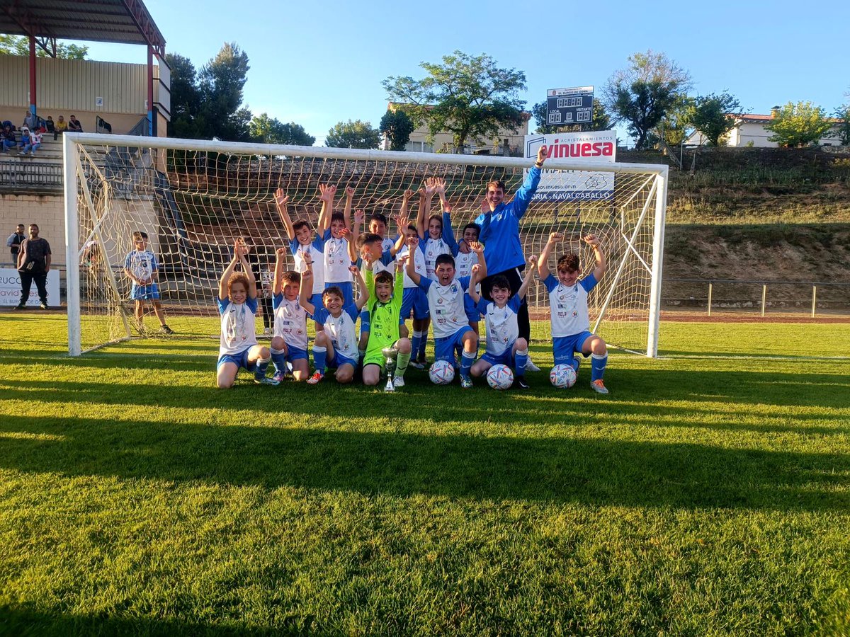 SDAlmazanoficia's tweet photo. 🚨Torneos categorías inferiores🚨

- El Alevín B y el Benjamín A han participado hoy en el torneo del Burgo de Osma. El Benjamín A de @Alber__10 se ha proclamado ¡CAMPEÓN!

-El Alevín A de @AlbertodelAmo72 también ha sido CAMPEÓN en Ólvega.

🤍💙ENHORABUENA y VAMOS SD💙🤍 https://t.co/zaZTqUaFrF