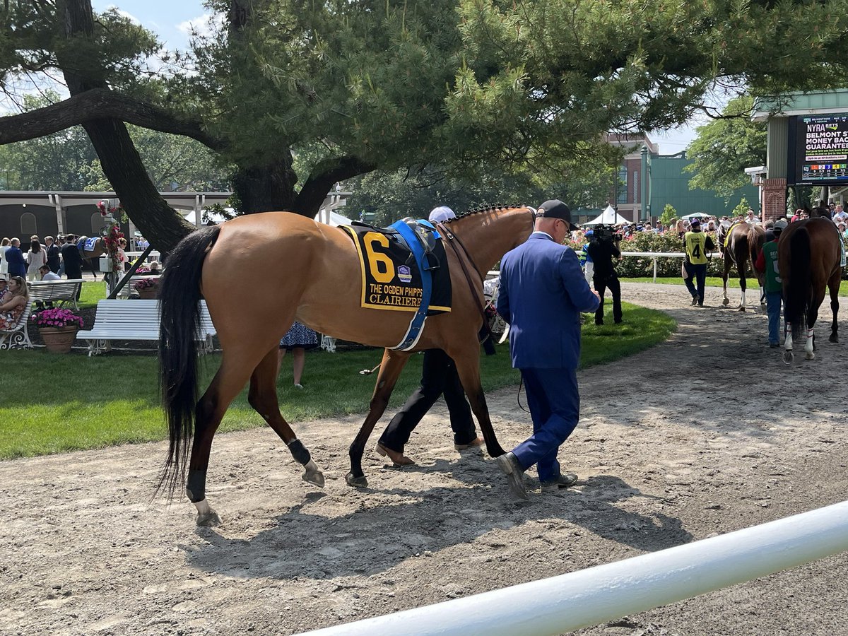 #Clairiere wow! Congrats to all connections. <a href="/TheNYRA/">NYRA (🗽)</a> #BelmontDay #OgdenPhipps <a href="/StonestreetFarm/">Stonestreet</a> <a href="/JRosarioJockey/">Joel Rosario</a>