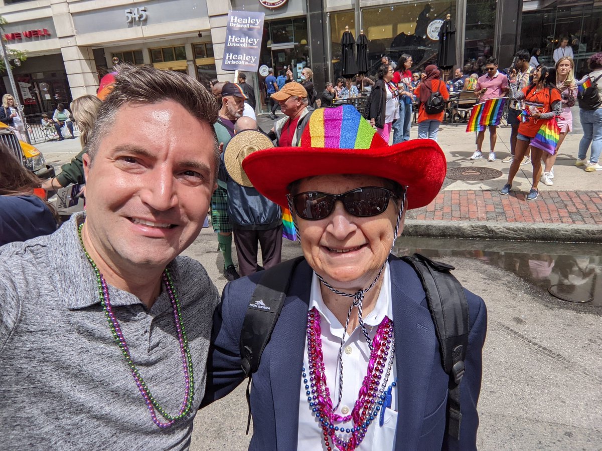 Always see terrific people at Pride - including State Rep Jack Lewis. <a href="/RepJackLewis/">Rep. Jack Patrick Lewis</a> <a href="/Hoptowndems/">HopDems</a> <a href="/MassDems/">Massachusetts Democratic Party</a>