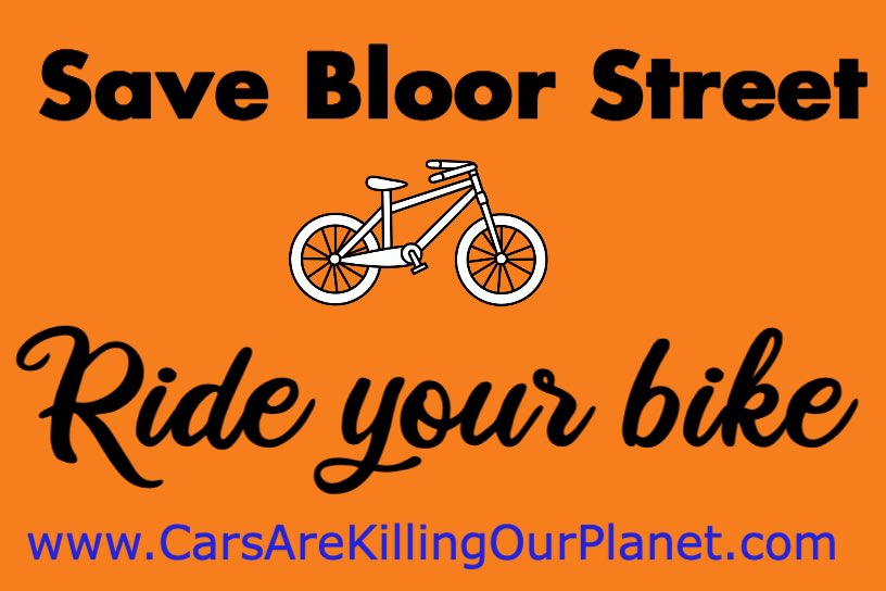 Ruthless_in_TO's tweet image. I was tired of my privileged Kingsway neighbours erecting “Save Bloor St. No More Bike Lanes” signs so I have an erected an alternative message.  Domain name up for grabs if you like the ring of it.  @BikewaysTO 
@BellsOnBloor
@BikeTO
@BikeMonth
@CycleToronto