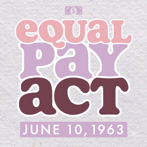 As we celebrate the 60th anniversary of the #EqualPayAct, let’s continue to work towards achieving true pay equity and ensuring that everyone receives fair compensation for their work.