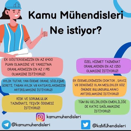 haticek67's tweet photo. Sayın mühendis bakanım yapılan tüm bu işlerin kamu mühendisleri tarafından proje kontrol uygulama ve denetiminin yapıldığını unutmayın bizlere hakkımız olan önce maaşımızda sonra haklarımızda düzenleme yaparak bizi onurladırabilirsiniz. https://t.co/uF8vGsZK25