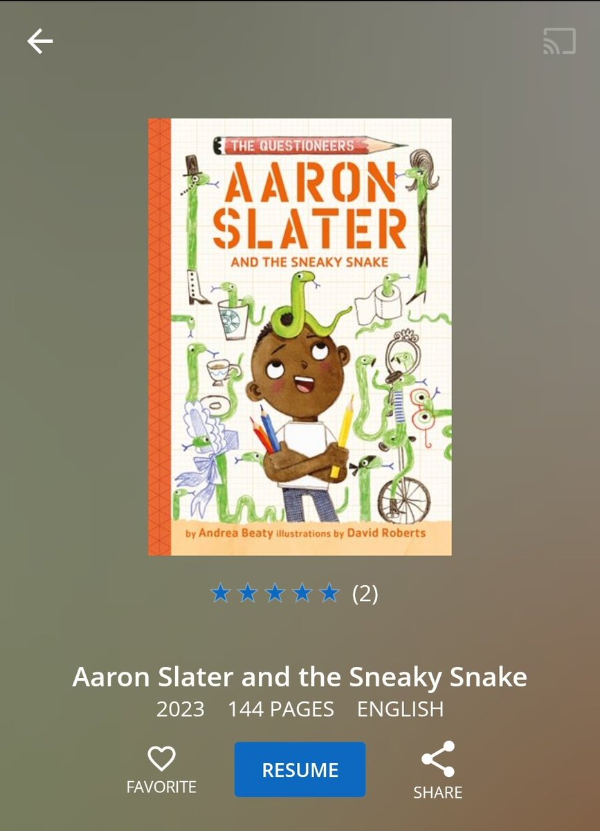 Did you know you can access books online with your @CookLibrary card? My third summer read was downloaded from @hooplaDigital. What a fabulous early chapter book with a timely message.  Download this one today! @andreabeaty #d70cougars #d70shinyapple