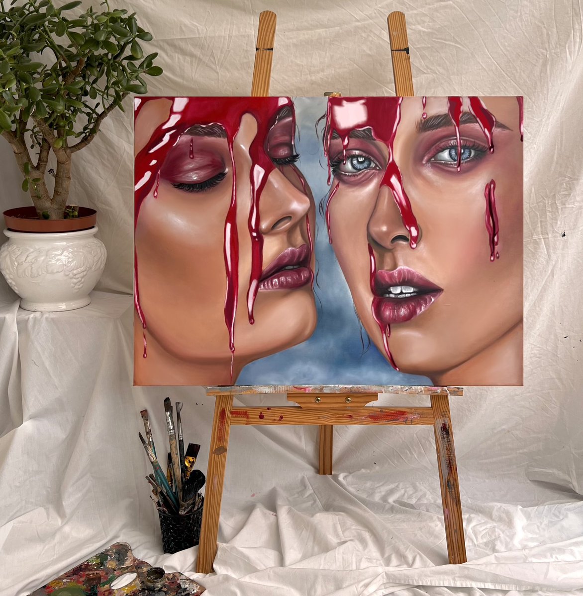 samedinaArt's tweet photo. My newest painting https://t.co/ZSqGdYrA3O