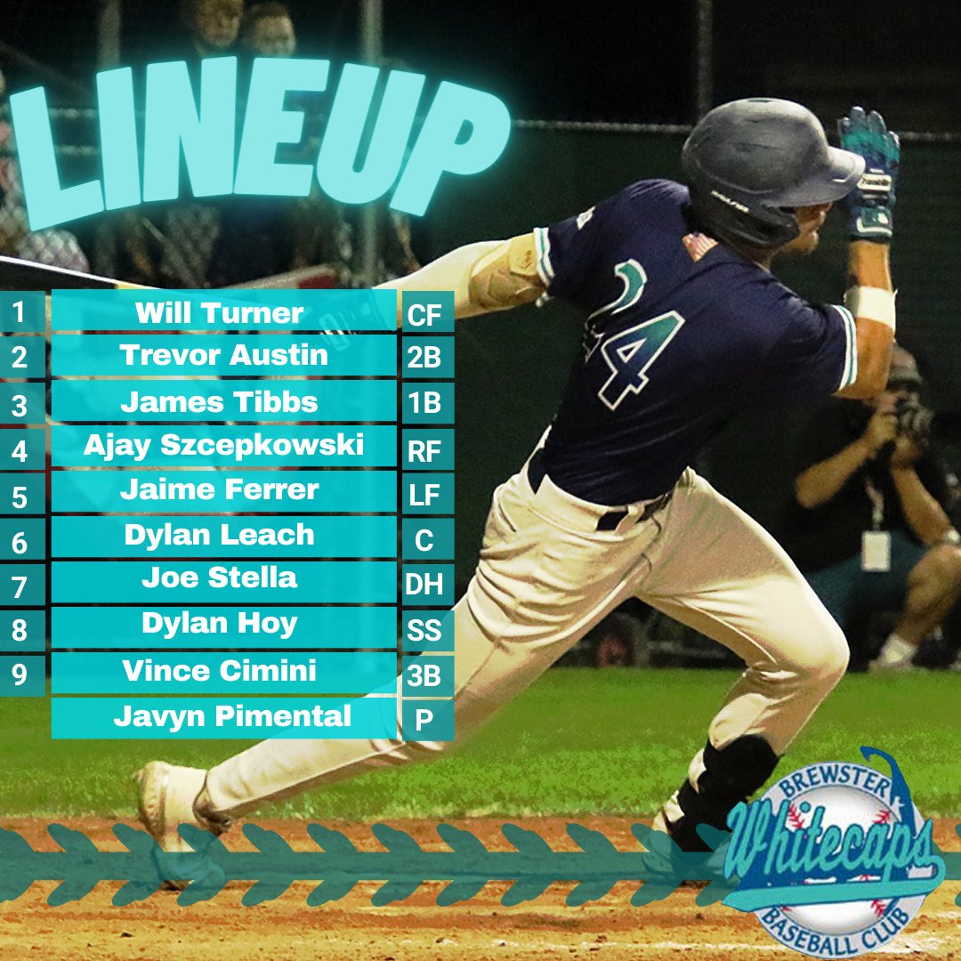 BrewsterCaps's tweet photo. The Caps Opening Day Lineup!! 

🎥 https://t.co/0vQPSyfEiY

📍Stony Brook Field 

#rollcaps🌊 https://t.co/bxhQmzjlf0