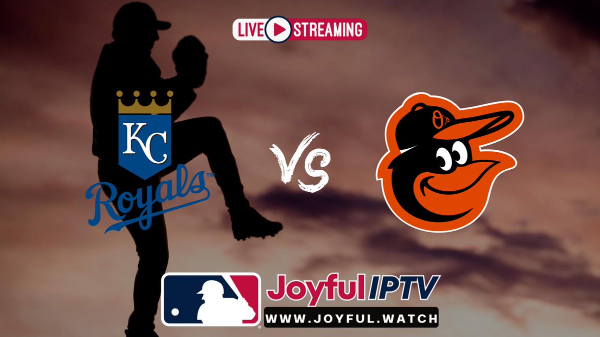 Experience the excitement of #MLB - catch the Kansas City Royals vs Baltimore Orioles game live with our streaming service. #baseball #dontmissit