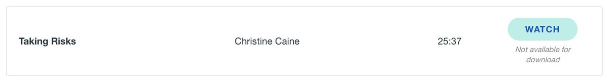 barrow_alyssa's tweet photo. Anyone know why @ChristineCaine’s talk from @IFgathering 2023 is only available to watch when the rest are available to download?? 🤔 https://t.co/02qhbscb3o