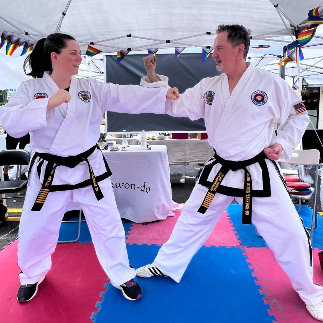GlenridgeTKD's tweet photo. Join us at the #OutMontclair pride festival in downtown Montclair! ππ₯ Visit our booth on Midland and Bloomfield Ave. to see our inclusive taekwondo community in action, supporting LGBTQ+ friends. π³οΈβππ³οΈββ§οΈ #GlenRidgeTaekwondo #MontclairPride #Inclusivity #LoveIsLove #Diversity https://t.co/9EFgWuessr