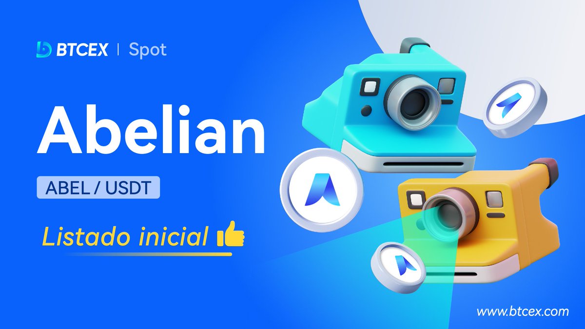 BTCEX_ES's tweet photo. 📢 Nuevo anuncio de listado: BTCEX incluirá $ABEL (Abelian)

Apoyaremos las campañas de depósito, retiro, comercio al contado y listado de ABEL. Por favor, espere el anuncio detallado del calendario de seguimiento.

Más información: ⬇️
https://t.co/hqoymRSvGM

#newlisting #crypto https://t.co/SMzv43LlAr