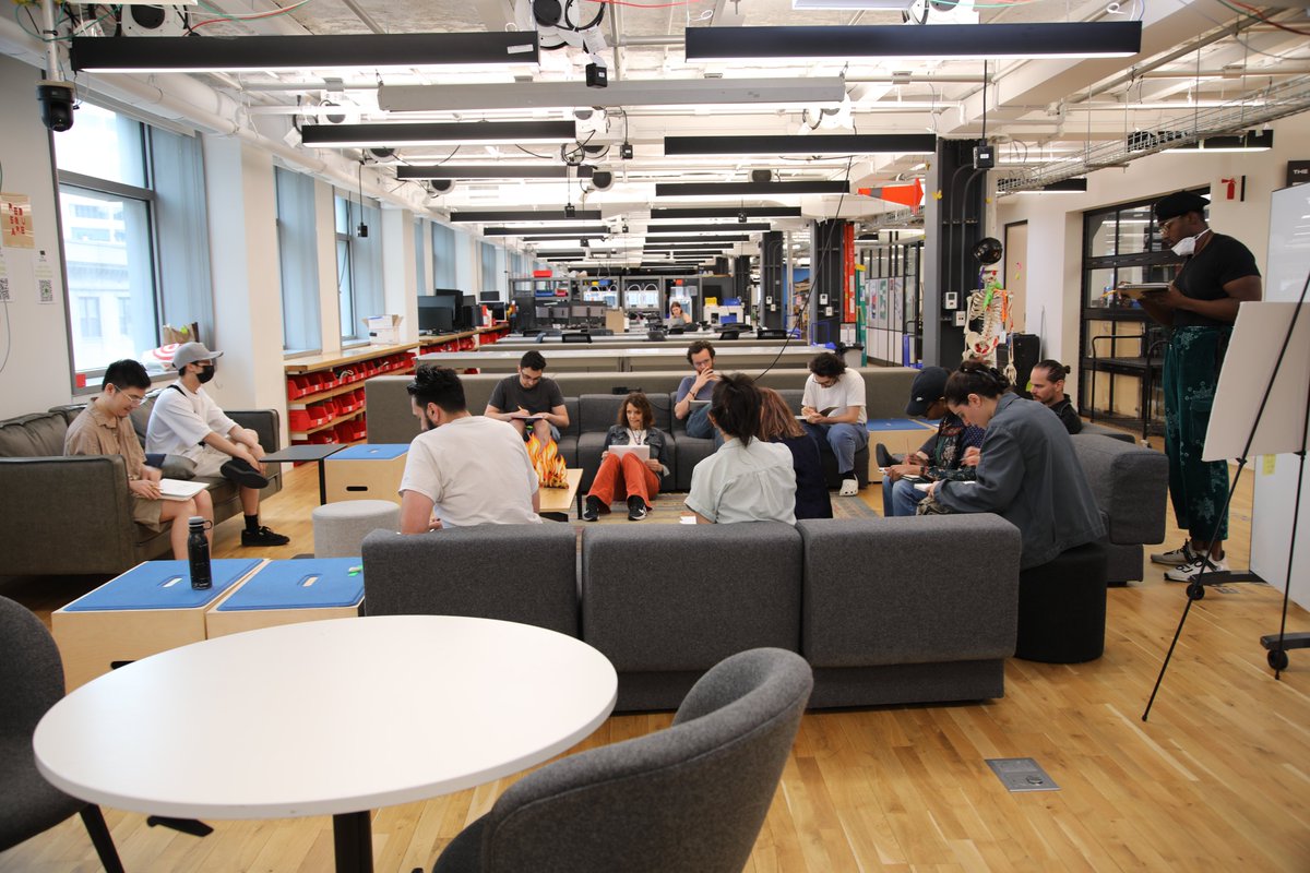 itpcamp's tweet image. It&apos;s the weekend and ITP Camp sessions are in full swing. Currently, unlearning and reconstructing math equations into narratives!