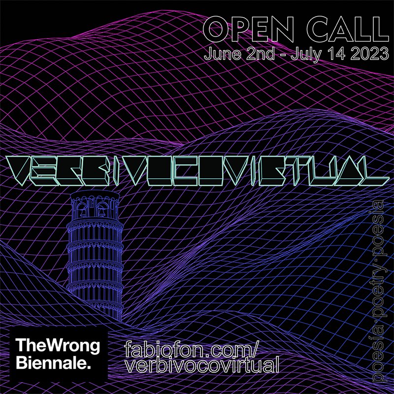 fabiofondotcom's tweet photo. A tecnologia amplia sua poesia? Poesia digital? Poesia eletrônica? Manda em vídeo pra gente! #poesiadigital #verbivocovirtual #epoetry #literaturadigital #literaturaeletronica #poesia #artedigital #thewrong #thewrongbiennale https://t.co/bT3ttjrCPN