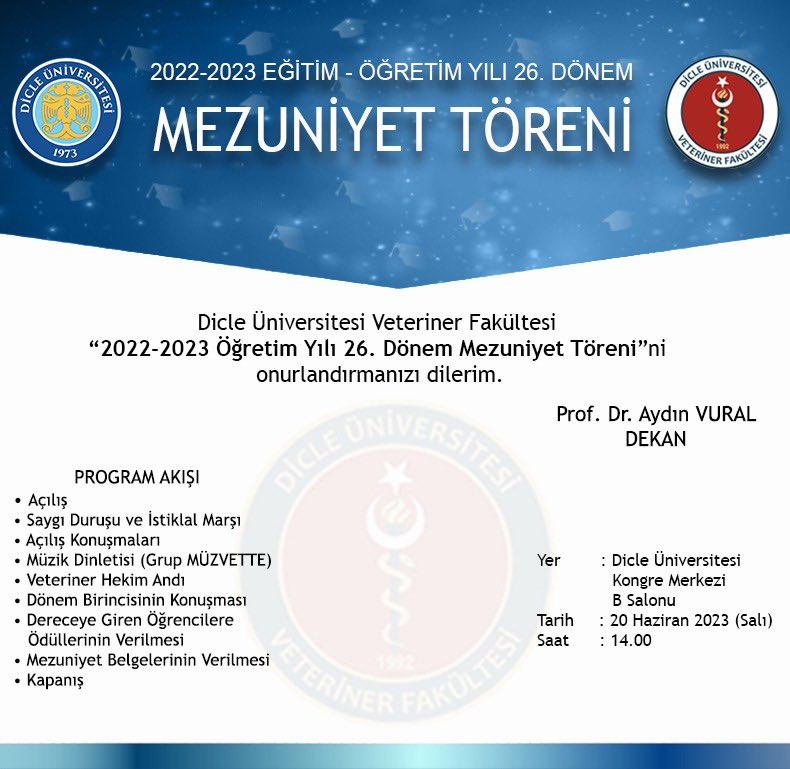 #mezuniyet 
#veterinerfakültesi 
#veterinerhekim 
#dicleüniversitesi 
#diyarbakır 
#hayvansağlığı