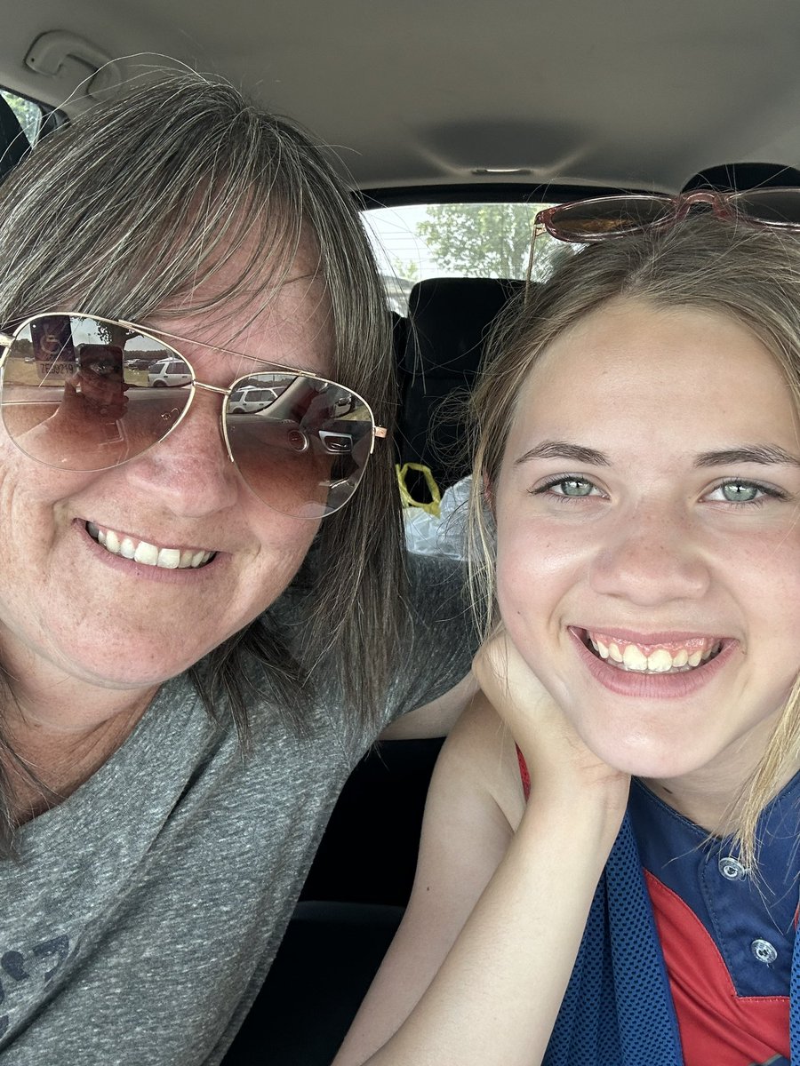 MEVance7's tweet photo. Tournament play for this baller. Her team played awesome! Home run for this kid and she ended game two to hold the opponent with an out at one and a bomb throw to three for a sweet sweep from her teammate to get the last out to clench the win! 
#summerball https://t.co/QTobsJMM6N