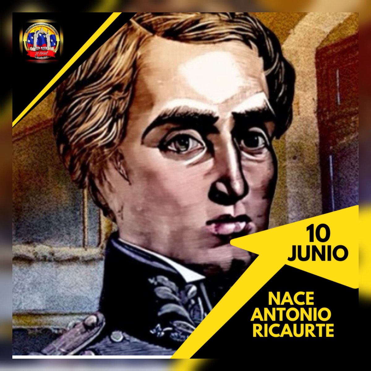 #Efeméride. Tal día como hoy #01deJunio nace en la hermana República de Colombia el militar Antonio Ricaurte quien luchó por la independencia nuestra del imperio español.
#FANBESSOBERANIA
#21brigadadeinfantería
#212BIMCARABOBO