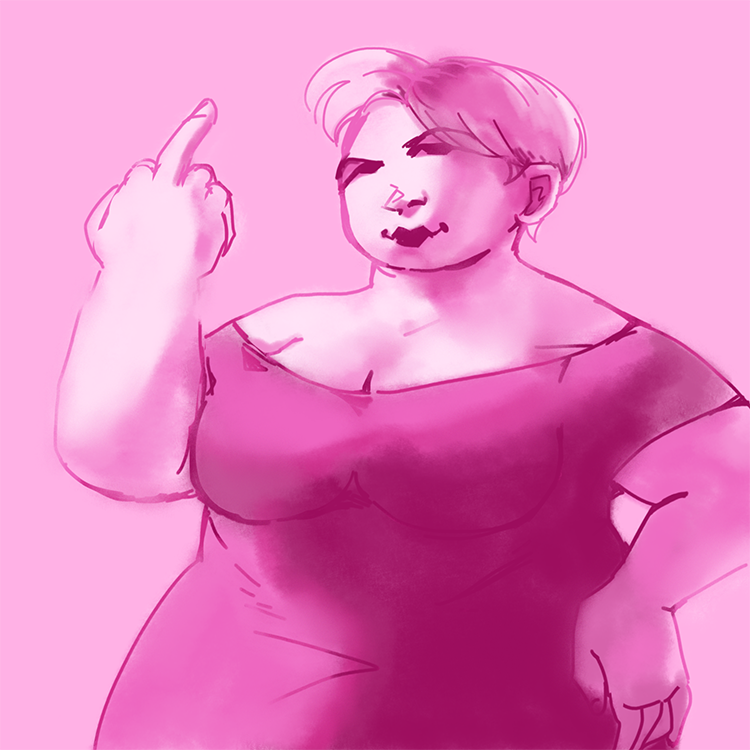 MochaKimono's tweet photo. Cara in Saccharine (palette made by atroppa-nightshade on tumblr) https://t.co/nfGovDljNJ
