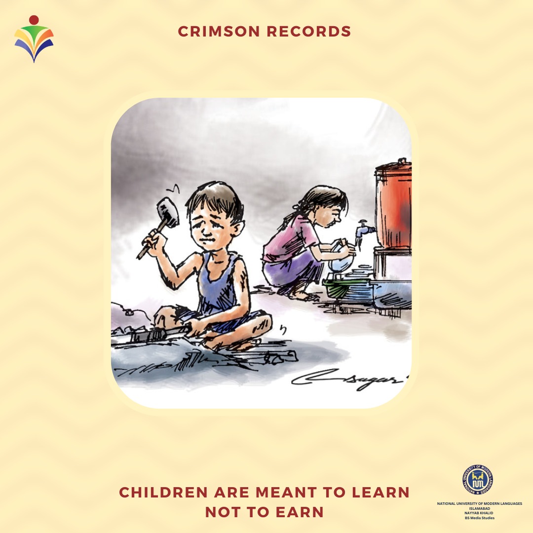 crimsonRec2023's tweet photo. An Social Awareness Campaign'
#ChildLabor @crimsonrecords_
@ilo_org 
@ConnectSDGs
@sustdevprog https://t.co/J7vNP6Hkjo