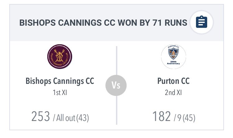 Bishops Cannings CC tweet media